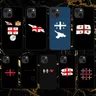 Coque de téléphone avec drapeau georgier étui pour iPhone 11 12 Mini 13 14 Pro XS Max X 8 7 6s Plus