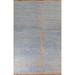 Blue Moroccan Large Oriental Area Rug Hand-Knotted Wool Carpet - 10'1" x 14'7"