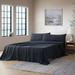 Dark Sky Reserve - Bamboo Linen Sheet Set - Portugal Made - Nightfall Navy