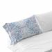 Floral Viceroy Pillow Case 30x20 in Blue, Grey, Pink