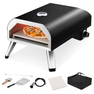 Costway Outdoor Gas Pizza Oven Portable Propane Pi...