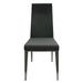 Dining Chair with Brushed Stainless Steel Legs, Set of 4