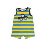 Vitamins Baby Short Sleeve Outfit: Yellow Bottoms - Size 3 Month