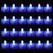 Submersible LED Lights Waterproof Pool Tea Lights Shower Led Lights Mini Led Lights for Crafts Led Party Light Swimming Pool Fountain Home Wedding Party Decorations (12 Pack RGB)