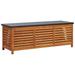 Anself Patio Storage Box 59.1 x19.7 x21.7 Solid Wood Eucalyptus