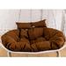 Double Swing Chair Cushion Hanging Basket Thick Pad Garden Indoor Outdoor Balcony Rocking Chair Seat Cushion