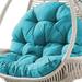 Hanging Basket Seat Cushion Thicken Hanging Egg Chair Cushion Thick Nest Back Pillow For Outdoor Patio Garden Swing Chair