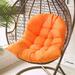 Swing Chair Recliner Cushion Hammock Hanging Basket Garden Armchair Pillow Patio Yard Courtyard Beach(No Swing)