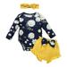 Toddler Girls Long Sleeve Floral Prints Tops Romper And Shorts 3PCS Outfits Clothes Set For Children Clothes Big Girls Sweat Tops Little Girl Clothes