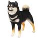 HOMEMAXS Simulation Dog Craft Plastic Dog Ornament Standing Dog Model Lovely Dog Model Kid Cognitive Toy