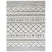 SAFAVIEH Arizona Shag Collection ASG741M Ivory/Slate Rug