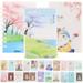 50Pcs Multi-function Note Pads Portable Office Notepads Compact Writing Pads Writing Supply