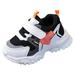 KaLI_store Toddler Sneakers Girls Shoes Tennis Sport Running Sneakers Casual Walking Fashion Sneakers Black 7