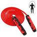 Weighted Jump Rope for Adult Fitness | Long for Cardio Exercise Workouts Non-Slip Handles