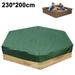 Sandbox Cover with Drawstring Waterproof Sandpit Pool Cover Square Protective Cover for Sandbox Oxford Cloth Sandbox Canopy for Home Garden Outdoor Pool