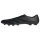 adidas Unisex Accuracy.4 Football Boots Flexible Ground Shoes, Black/Black/White, 9.5 Women/8.5 Men