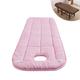 LXJDDLD Lash Bed Cushion Cover,Non-Slip Spa Bed Padding,Massage Table Pad,Square/Round Head Massage Table Mattress Topper with Breathing Holes,for Tattoo Table Beauty Salon Bed,Pink,R 80x190cm