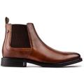 Base London Mens Brent Chelsea Boots Tan 11 UK