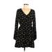 Ivy + Main Casual Dress: Black Dresses - Women's Size Large