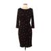 CATHERINE Catherine Malandrino Casual Dress - Sheath: Black Dresses - Women's Size Medium