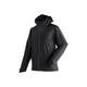 Outdoorjacke MAIER SPORTS "Metor Therm Rec M", Herren, Gr. 62, schwarz, 100% Polyester (recycled), Rundhals, Langarm, Jacken, Herren Regenjacke, atmungsaktiv wasserdicht, wattierte Funktionsjacke