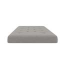 8" Futon Mattress - Signature Sleep Braga 8-Inch Spring Coil Microfiber Polyester in Gray | 74 H x 52.5 W 8 D Wayfair 6360549