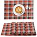 Ruvanti Dining Table Rectangle Placemats 100% Cotton Multi Pattern 13x19 Inches Cotton in Gray | 19 H x 13 W x 1 D in | Wayfair ZT-PMCT-0018