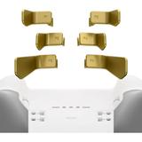 eXtremeRate Swift Paddles for Xbox Elite 1/2 Controller 6 in 1 Metalic Hero Gold Replacement Interchangeable Back Paddles for Xbox One Elite & Elite Series 2 Controller