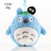 4.3 7.87 Grey & Blue Fluffy Small Medium Totoro Plush My Neighbor Totoro Ornament Soft Stuffed Animal Doll