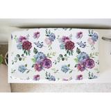 Honey Lemonade Baby Diaper Changing Pad Cover Floral Design - Baby Portable Changing Pad 95% Rayon 5% Spandex Blue Changing Pad Cover for Toddler & Kids - 32 x16