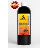 Black Castor Oil Organic USP Grade Hexane Free Cold Pressed Premium Pure 48 oz