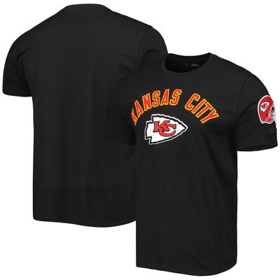 Schwarzes Pro Standard-Slim-Fit-T-Shirt der Kansas City Chiefs im Team Classic Bristle für Herren Image