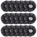 NOGIS 100Pcs Black Non-Woven Sanitary Headphone Ear Cover Disposable Super Stretch Covers Germproof Deodorizing and Washable for Most On Ear Headphones with 8.5~10cm Earpads (L - 11cm)