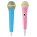 2Pcs High Simulated Microphone Prop Lip-synching Wireless Props for Kids