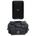 Mackie Thump GO 8 Portable Rechargeable DJ PA Speaker w/ Bluetooth + Carry Bag