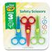 Bineysmith My First Crayola Safety Scissors Rounded Tip Assorted - Pack of 3