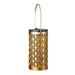 Solar Lights Outdoor Hanging Lanterns Retro Metal Solar Lights for Garden Lawn Yard Trees rose gold