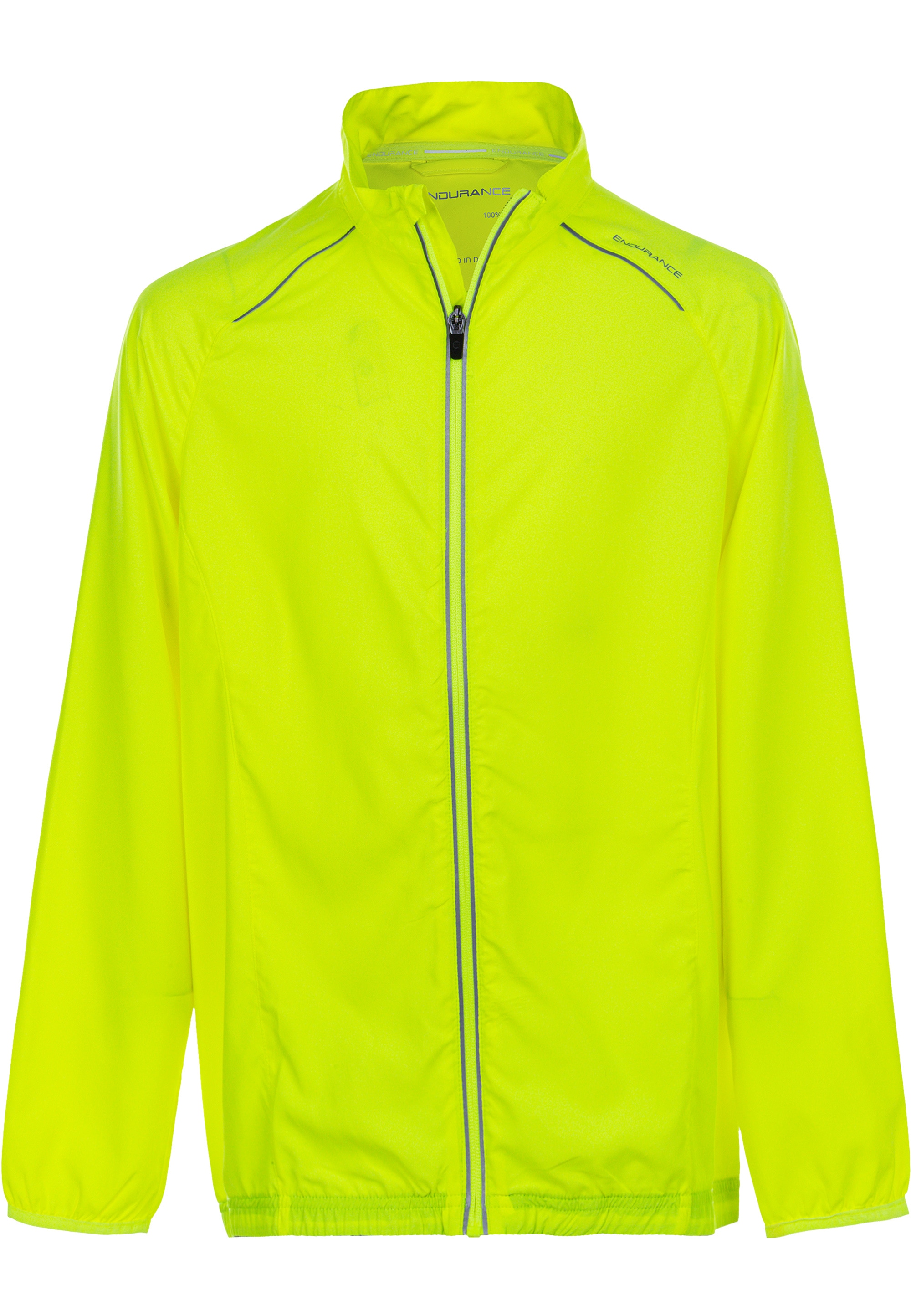 Softshelljacke ENDURANCE "Kentar", Kinder, Gr. 152, gelb (neongelb), 100% Polyester, unifarben, normal, Jacken, aus leichtem Material Image