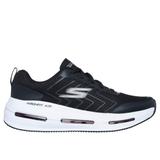 Skechers Men's Max Cushioning Arch Fit Air - Electron Sneaker | Size 9.5 | Black | Textile/Synthetic