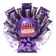 Birthday Chocolate Bouquet Created using Dairy Milk