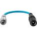 Kondor Blue 2.5mm DC Barrel Female to 2-Pin Male Power Cable for BMPCC 6K & 4K (Blue, 6 WEIPUDCF