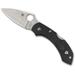 Spyderco Dragonfly 2 Folding Knife (Satin Blade, Black Handle) - [Site discount] C28PBK2