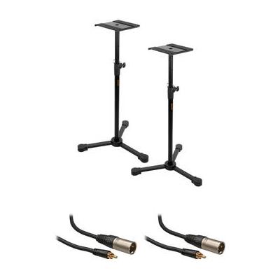 B&H Photo Video Studio Monitor Stands Kit with XLR...