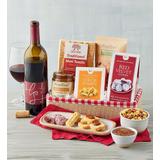 Snack Gift Basket With Lucca & Sons Cellars™ Red Wine, Family Item Food Gourmet Assorted Foods, Gifts by Harry & David