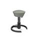 Aeris Swopper Task Chair Aluminum/Upholstered in Gray/Blue/Black | 22 H x 26 W x 21.5 D in | Wayfair 810061172048