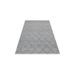 Gray 59 x 32 x 0.4 in Area Rug - Dakota Fields Rectangle Killebrew Wool Indoor/Outdoor Area Rug Metal/Wool | 59 H x 32 W x 0.4 D in | Wayfair