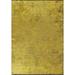 Yellow 91 x 63 x 0.4 in Area Rug - Orren Ellis Ambar Cotton Indoor/Outdoor Area Rug Cotton | 91 H x 63 W x 0.4 D in | Wayfair