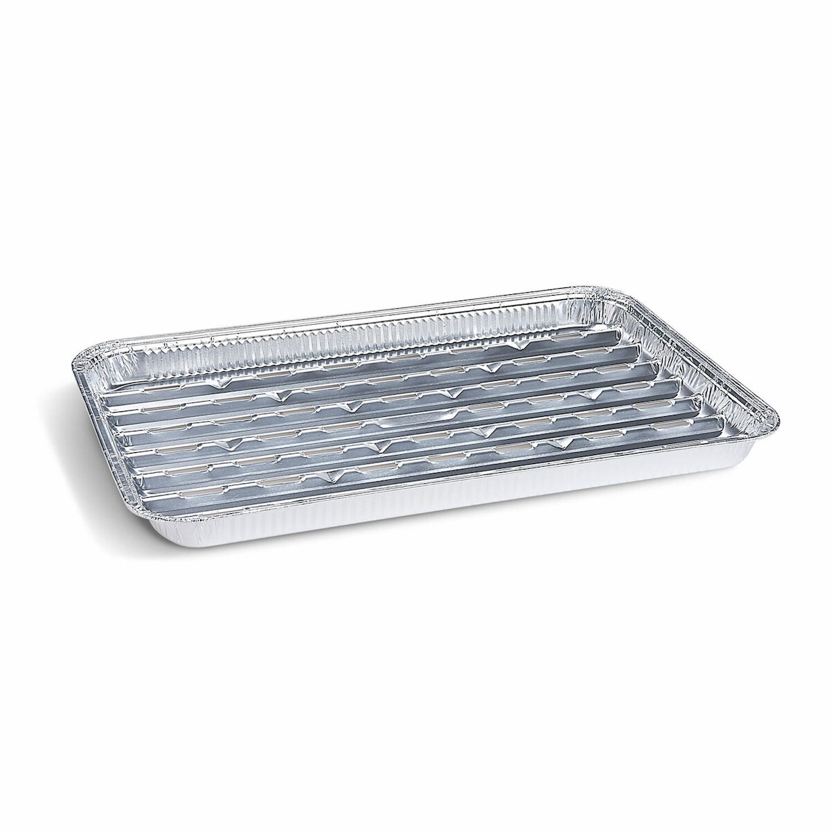 VEPATIM 100x Alu-Grillpfannen Grillschalen BBQ 34.4 x 22.4cm mehrfach verwendbar Image