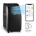 Klarstein Metrobreeze Rom Smart mobile Klimaanlage 10.000 BTU 3 kW Fernbedienung Schwarz