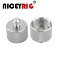 NICEYRIG – vis de Microphone de plate-forme 1/4 "1/4" récepteur 5/8 appareil photo 5/8